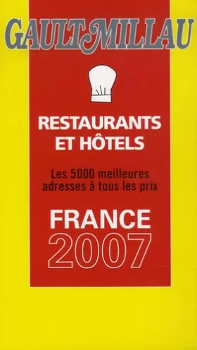 Couverture du produit · Guide Gault et Millau France : Avec le guide Mercure Hôtels et Restaurants