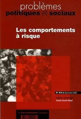 Couverture du produit · Les comportements a risque (n.919)