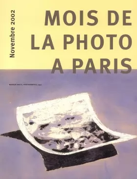 Couverture du produit · Mois de la photo à Paris.: Novembre 2002