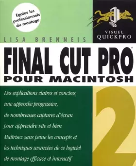Couverture du produit · Final Cut Pro 2