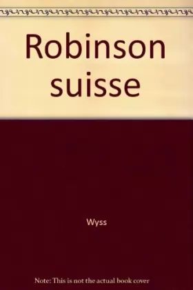 Couverture du produit · Robinson suisse