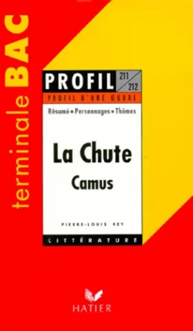 Couverture du produit · La Chute d'Albert Camus