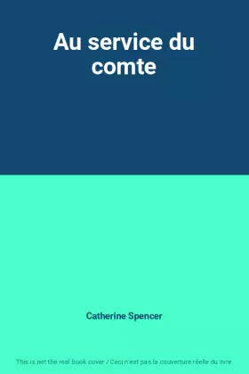 Couverture du produit · Au service du comte