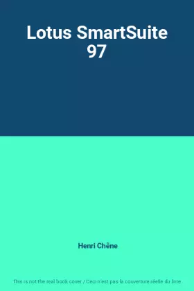 Couverture du produit · Lotus SmartSuite 97