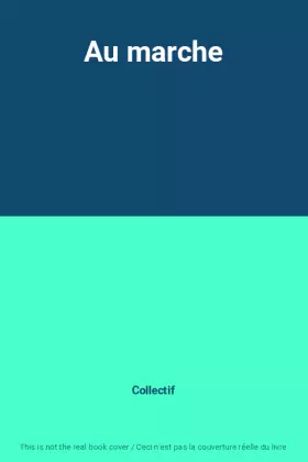 Couverture du produit · Au marche