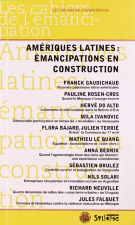 Couverture du produit · amerique latine emancipations en construction (0)