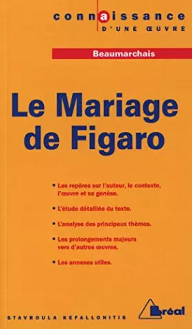 Couverture du produit · Le Mariage de Figaro, de Beaumarchais