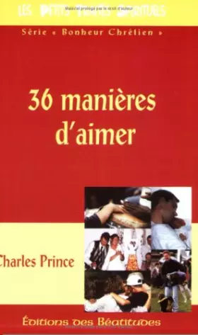 Couverture du produit · 36 manières d'aimer
