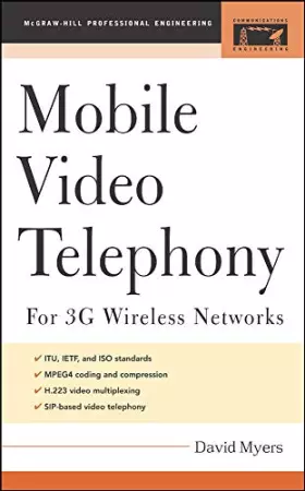 Couverture du produit · Mobile Video Telephony: for 3G Wireless Networks