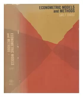 Couverture du produit · Econometric Models and Methods