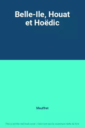 Couverture du produit · Belle-Ile, Houat et Hoëdic