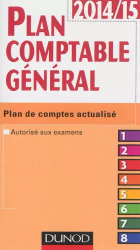 Couverture du produit · Plan comptable général 2014/2015 - 15e éd. - Plan de comptes actualisé