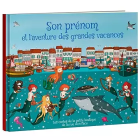 Couverture du produit · LES ENFANTS ROY - Livre Enfant - Livre Personnalisé avec Prénom - Idée Cadeau – L’aventure des Grandes Vacances – de 4 à 7 ans 