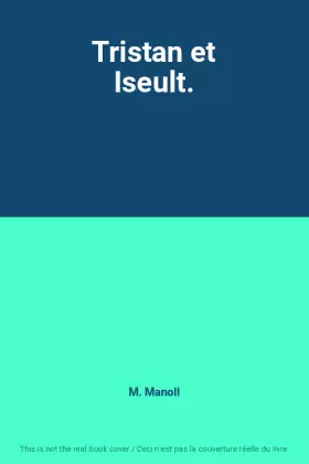 Couverture du produit · Tristan et Iseult.