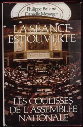 Couverture du produit · La Séance est ouverte