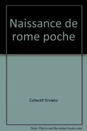 Couverture du produit · Naissance de rome poche