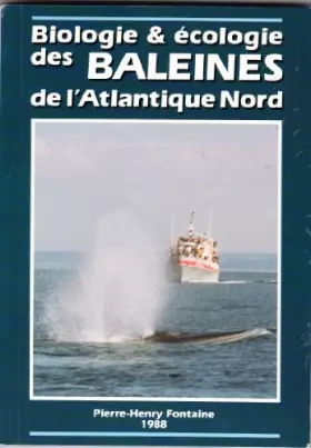 Couverture du produit · Biologie et écologie des baleines de l'Atlantique Nord.