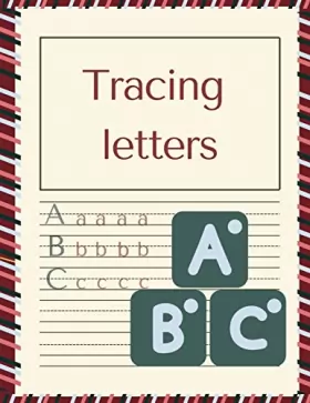 Couverture du produit · Tracing letters: Trace Letter for kids l Alphabet Handwriting Practice workbook for kids l First Learn to Write workbook l ABC 