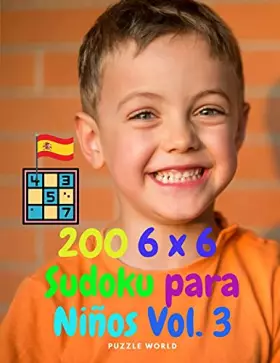 Couverture du produit · 200 Sudokus de 6 x 6 para niños Vol. 3