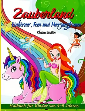 Couverture du produit · Zauberland: Fantasy-Königreich, Schlösser, Schöne Seiten, Niedliches Design, Spaß