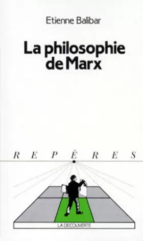 Couverture du produit · La philosophie de Marx