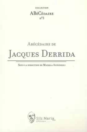 Couverture du produit · Abécédaire de Jacques Derrida