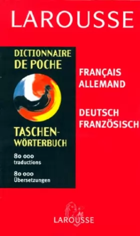 Couverture du produit · Larousse de poche français-allemand / allemand-français