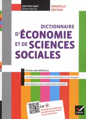 Couverture du produit · Dictionnaire d'économie et de sciences sociales éd. 2013