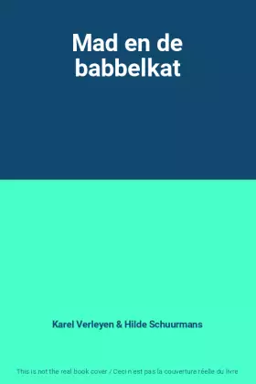 Couverture du produit · Mad en de babbelkat