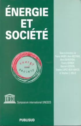 Couverture du produit · Energie et société au XXe siècle