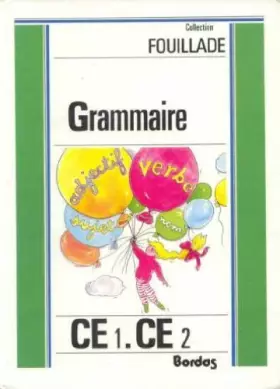 Couverture du produit · Grammaire, CE 1, CE 2