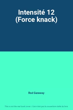 Couverture du produit · Intensité 12 (Force knack)
