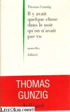 Couverture du produit · Y AVAIT QQUE CHOSE DANS NOIR