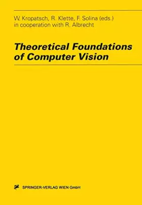 Couverture du produit · THEORETICAL FOUNDATIONS OF COMPUTER VISION. : Edition en anglais