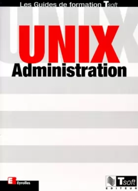 Couverture du produit · Unix administration