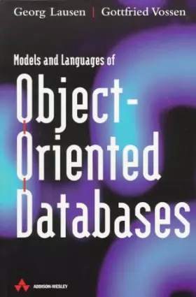 Couverture du produit · Models and Languages for Object-Oriented Databases