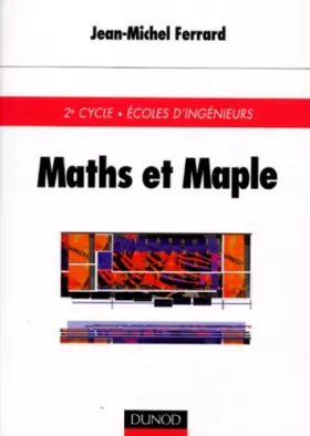 Couverture du produit · Maths et Maple