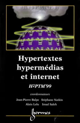 Couverture du produit · Hypertextes, hypermédias et Internet