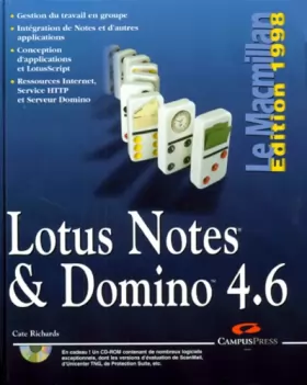 Couverture du produit · Lotus notes et domino 4.6
