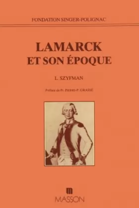 Couverture du produit · Jean-Baptiste Lamarck et son époque