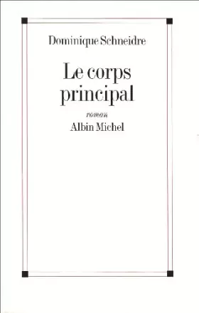 Couverture du produit · Le corps principal