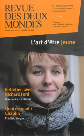 Couverture du produit · Revue des deux Mondes, Mai 2014 : L'art d'être jeune