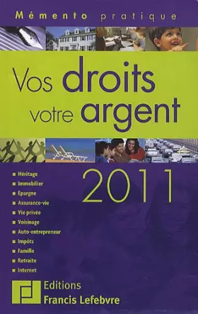 Couverture du produit · Mémento Vos droits, votre argent 2011
