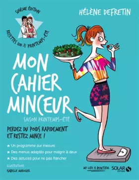 Couverture du produit · Mon cahier minceur printemps-été