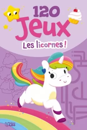 Couverture du produit · Bloc d'activités 120 Jeux - Les Licornes ! - A partir de 5 ans