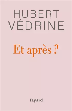 Couverture du produit · Et après ?