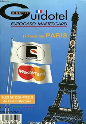 Couverture du produit · GUIDOTEL EUROCARD MASTERCARD HOTELS DE PARIS