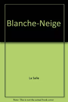 Couverture du produit · Blanche-Neige