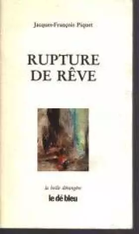 Couverture du produit · Rupture de reve