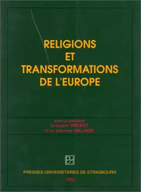 Couverture du produit · Religions et transformations de l'Europe